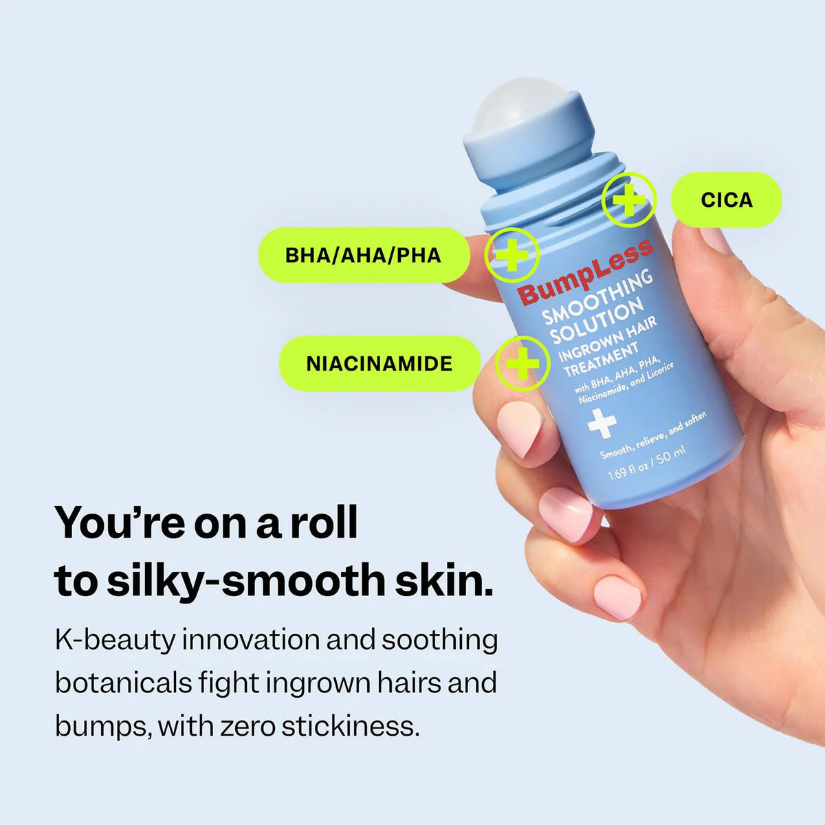 Smoothing Solution Ingrown Hair Treatment - BumpLess